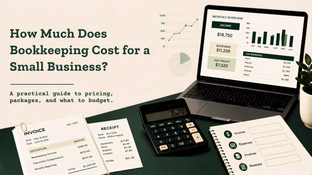 how much doe bookkeeping cost for a small business